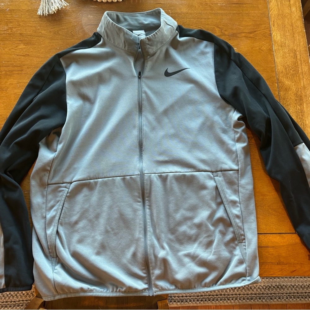 Nike Men's Performance Jacket in Gray and Black
